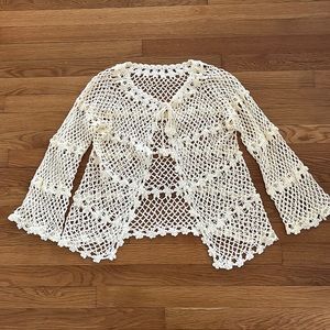 Crotchet long sleeve